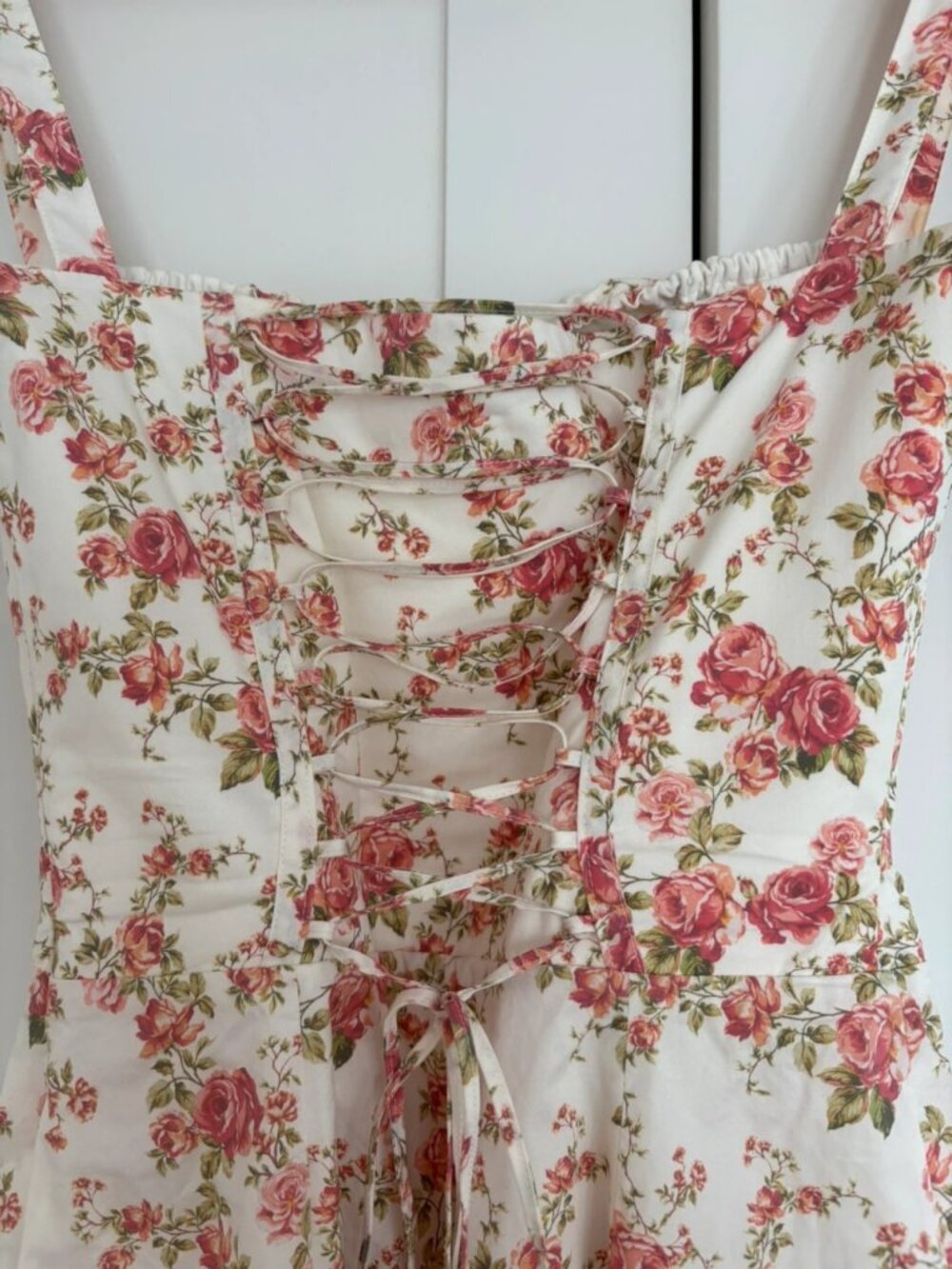 House of CB Carmen Floral Corset Midi Dress, Size M - Picture 4 of 6